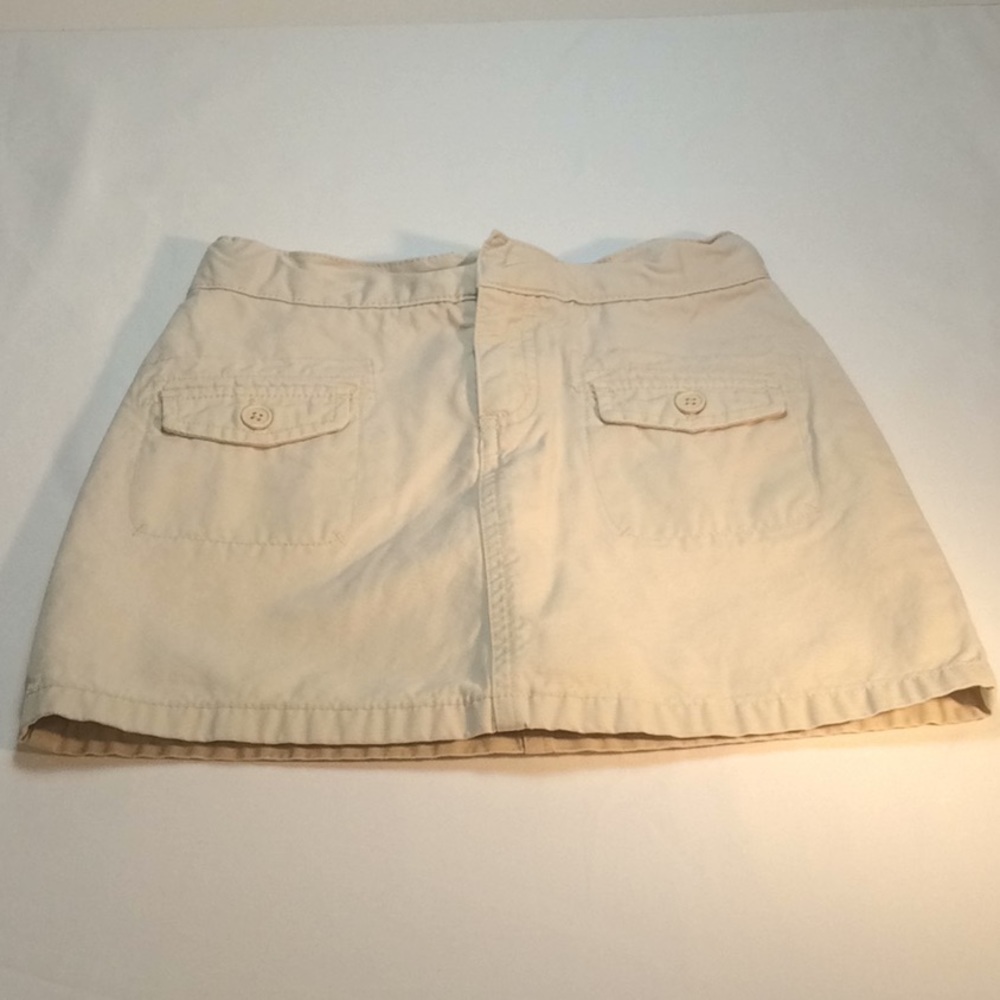 GAP Girls Skort In Cream  with Pockets